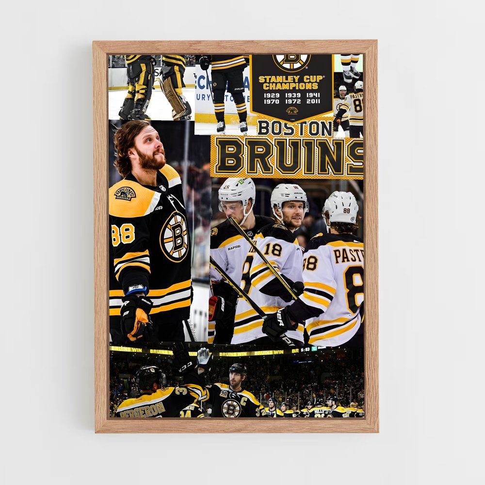 Poster Bruins Forever – affiche Hockey sur glace (vue 4)